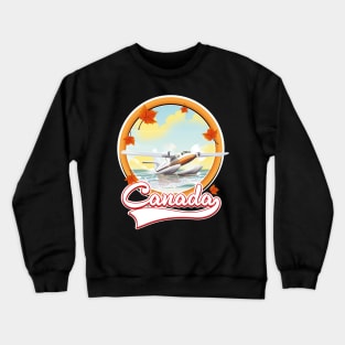 Canada travel logo Crewneck Sweatshirt